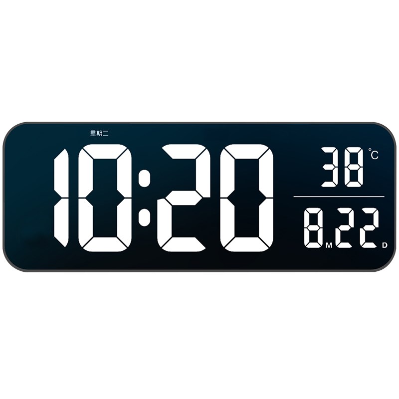 三每LED大屏电子挂钟会议室健身所客厅挂墙钟表计时器G30