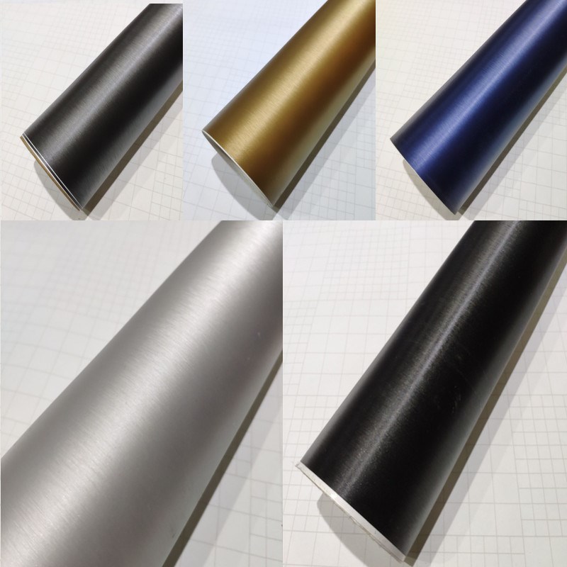 拉丝改色膜 内饰改装膜 拉丝膜 汽车改色膜 车顶膜全车改色贴膜