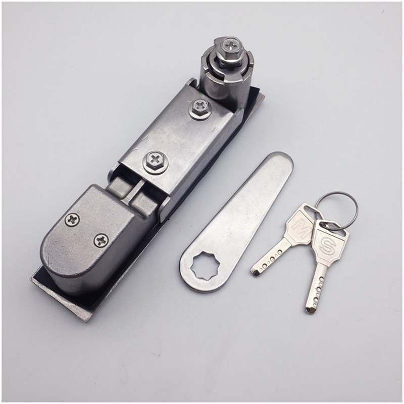 电柜锁MS818不锈钢材质开关门锁MSG490锁机箱机柜电箱锁动力柜