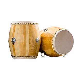 星昊6.5寸戏剧本色战堂牛皮戏曲定音低音鼓大鼓鼓大鼓牛皮鼓架子