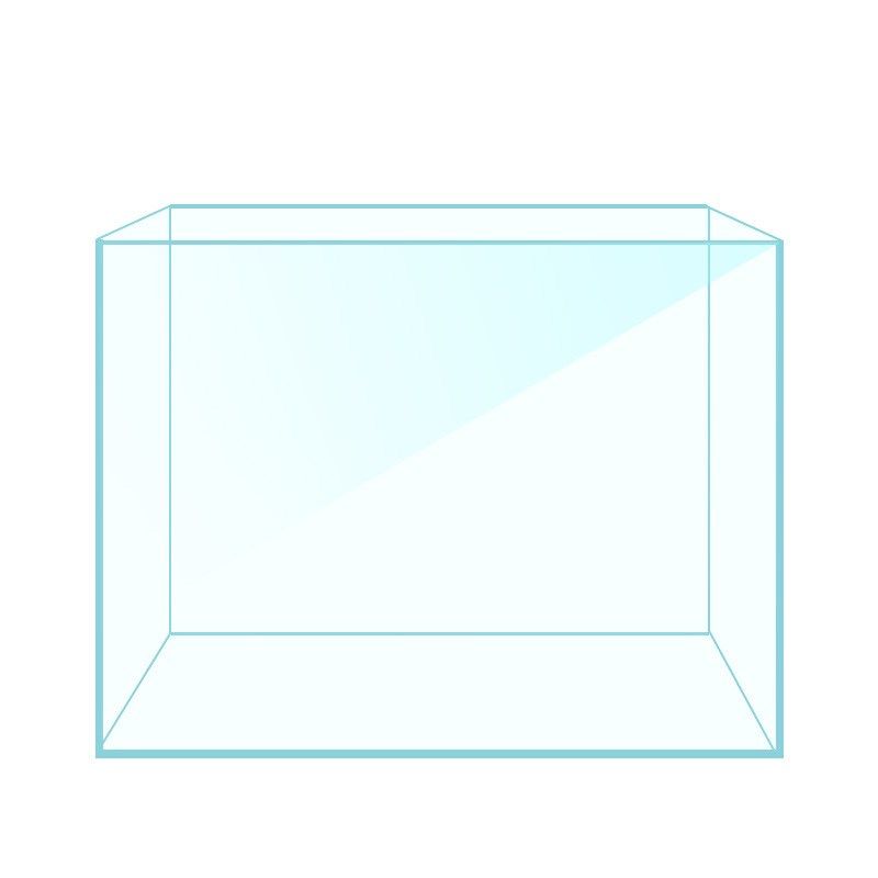 yee鱼缸生态桌面鱼缸家用水草观赏鱼超白玻璃小型客厅玻璃缸2千克