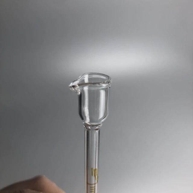 量入式玻璃量筒精密小量筒带加液杯0.5ml 1ml 2ml5ml10ml高精度款