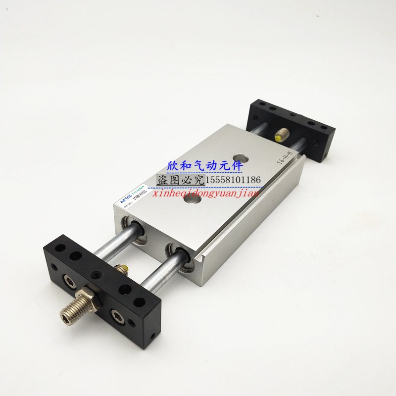 STMS双杆双轴复动型滑台气缸STMS/STMB25X25X50X75X100X125X150