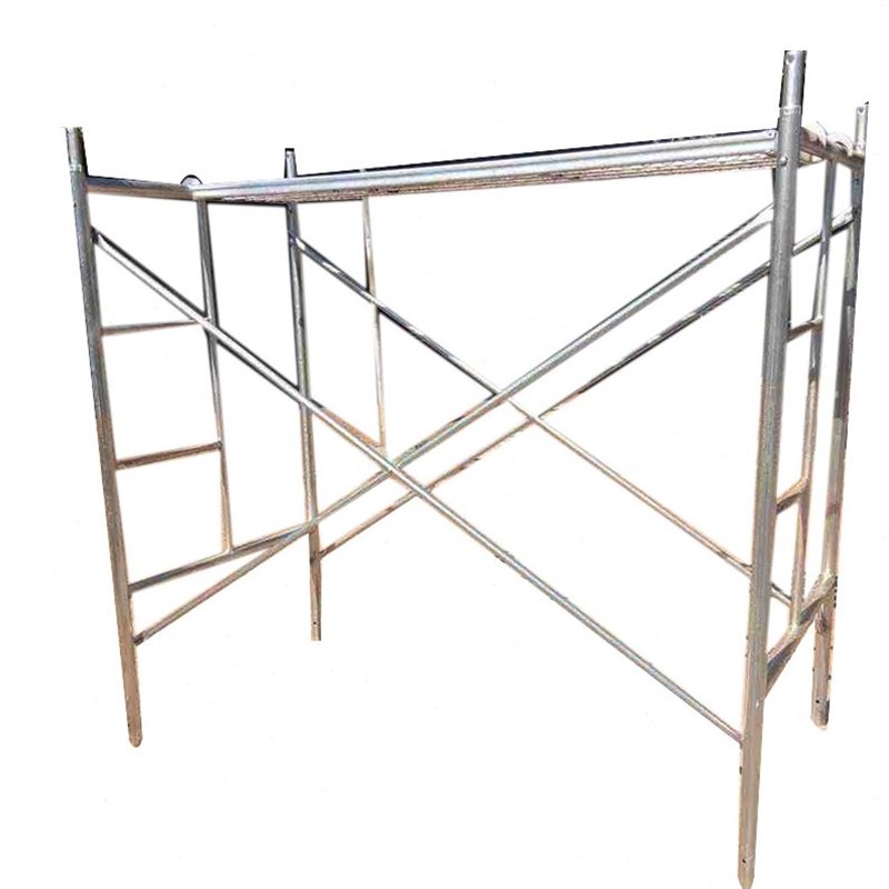 新款移动脚手架多功能便携式铝合金脚手架移动平台安装方便使用款