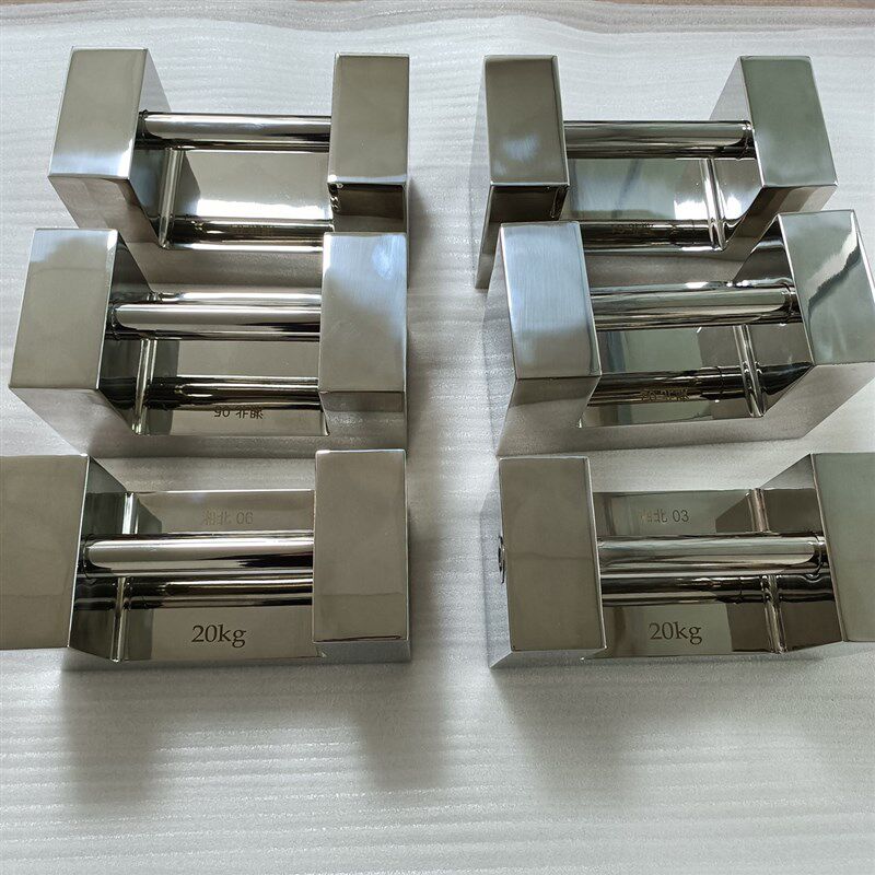 50kg砝码不锈钢无磁标准砝码 10kg-20公斤带提手铝盒锁形砝码M1