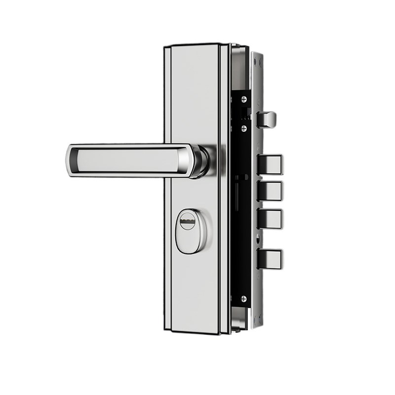 防盗门门锁通用型k家用门把手入户执手大门锁具套装室内铁门房门