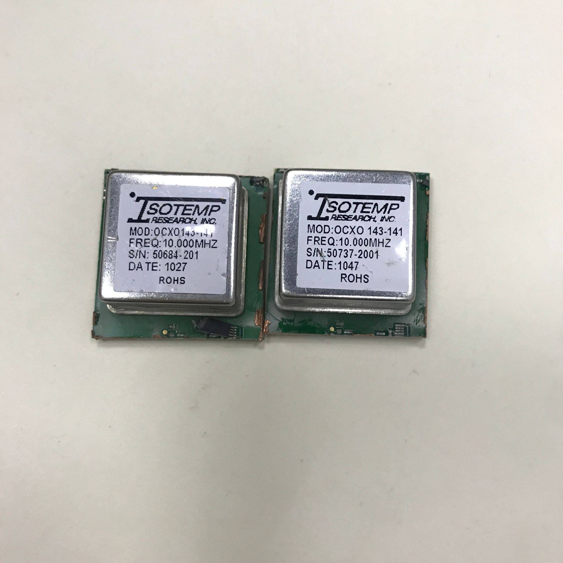 ISOTEMP OCXO143-141 10MHZ恒温晶振5v 方波 拆机件