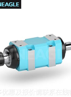 台州机床厂钻孔攻N35-ER32丝小型2精密高钻速动力头3钻铣头主轴铣