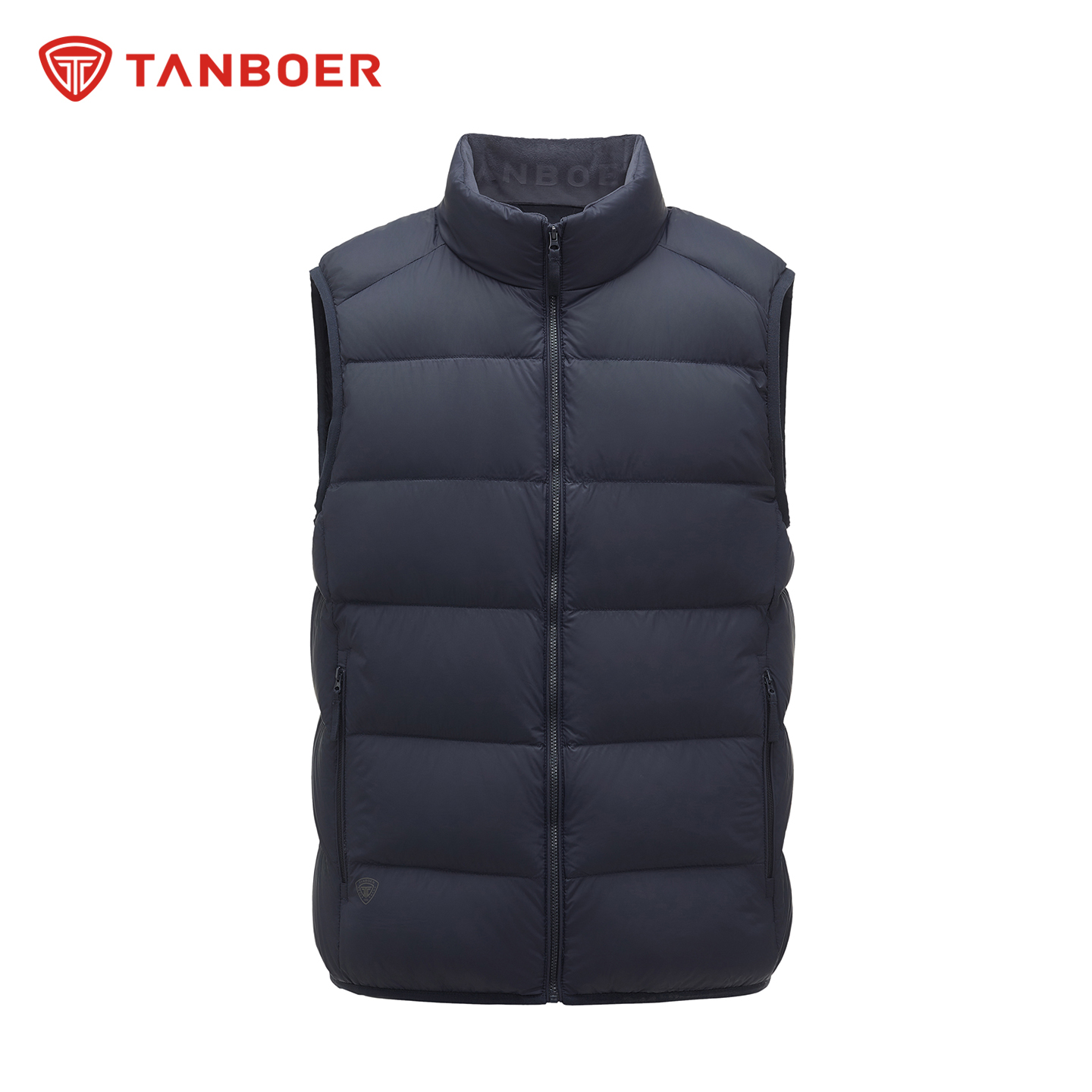 坦博尔2025秋季新款立领羽绒马甲