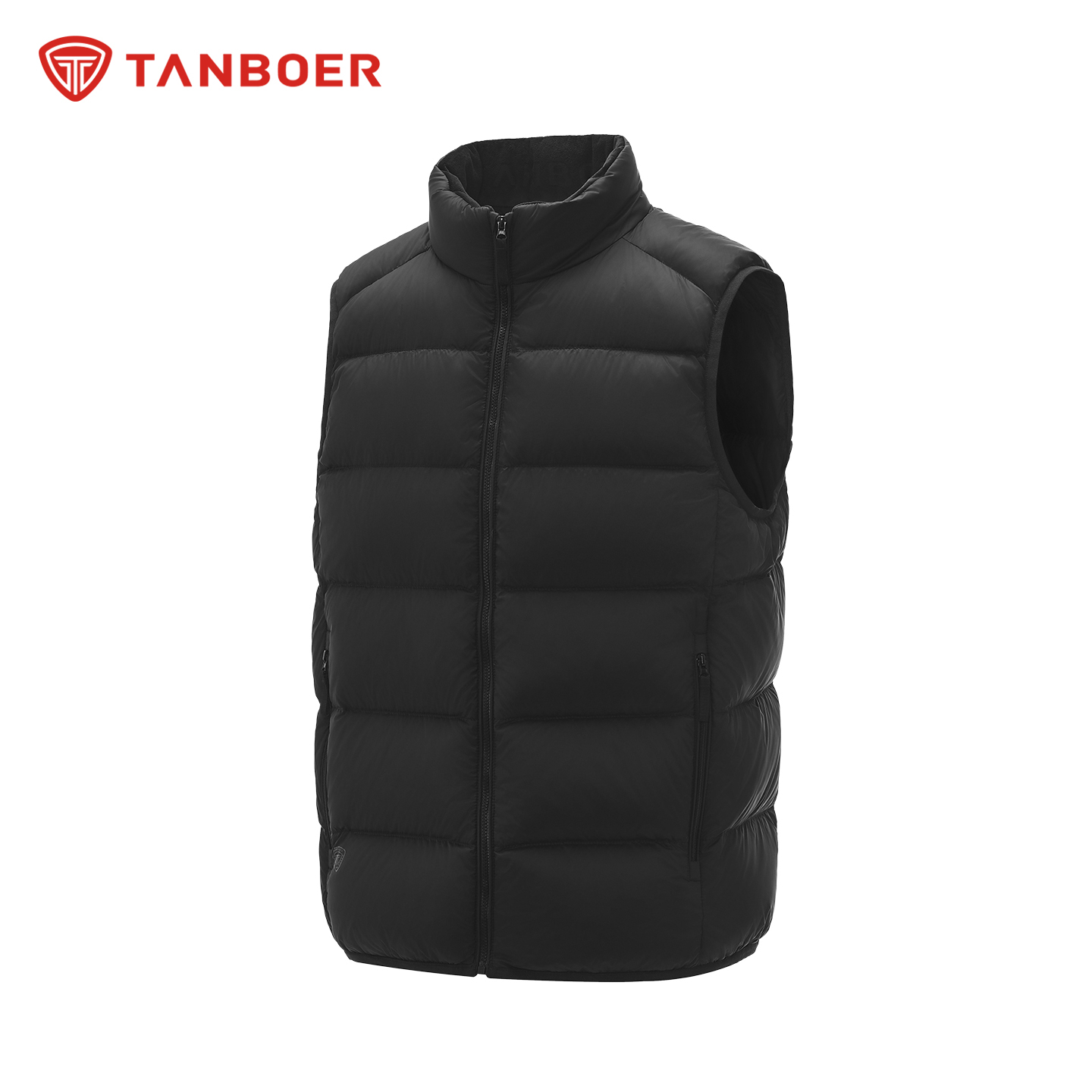 坦博尔羽绒马甲男短款立领保暖