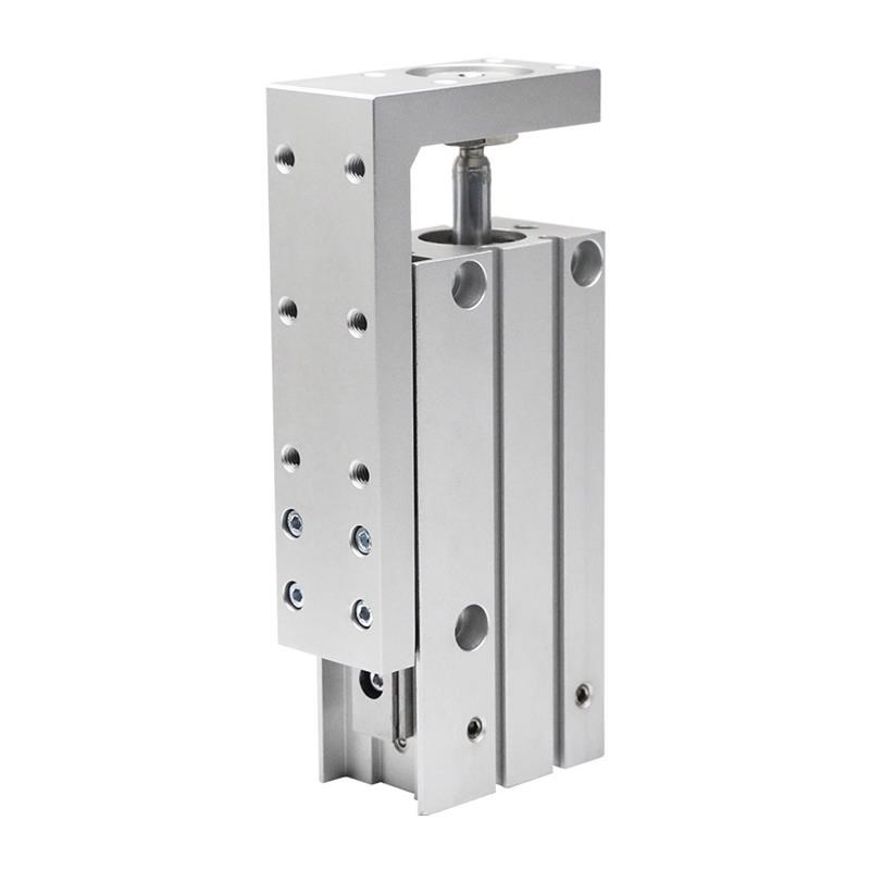 侧轨精密带导轨滑台气缸HLH6 10 16 20X5 10 20 25S 30 40 50 6a