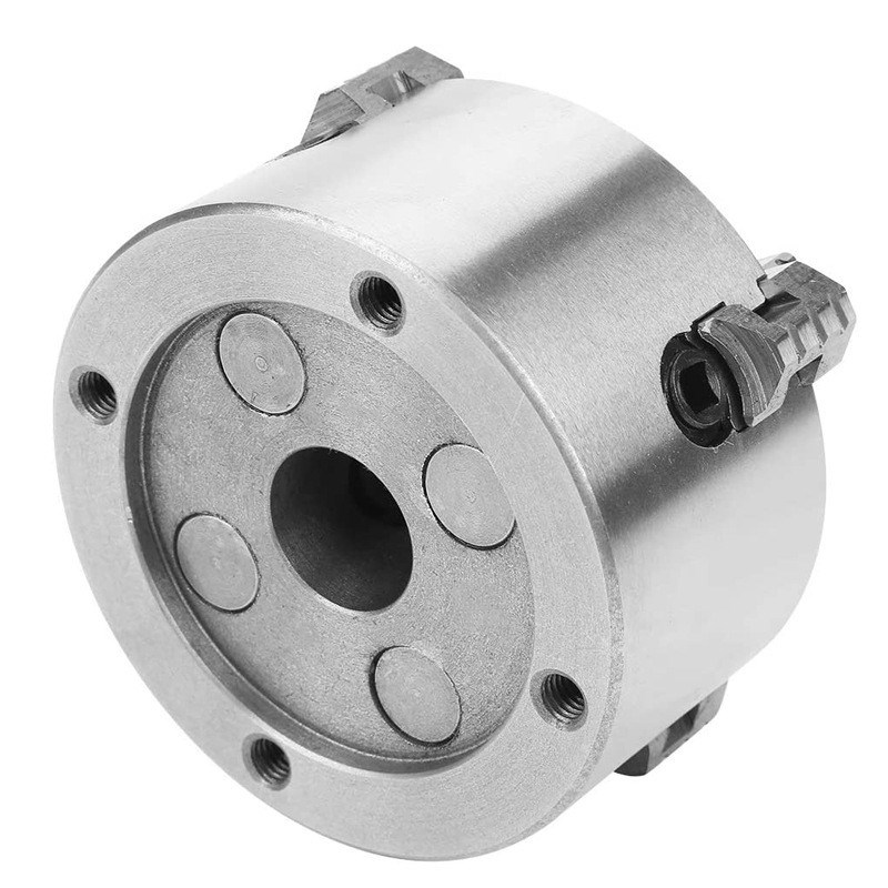 四爪单动K72-125卡盘5寸数控车床卡盘机床磨床手动偏心夹头热销