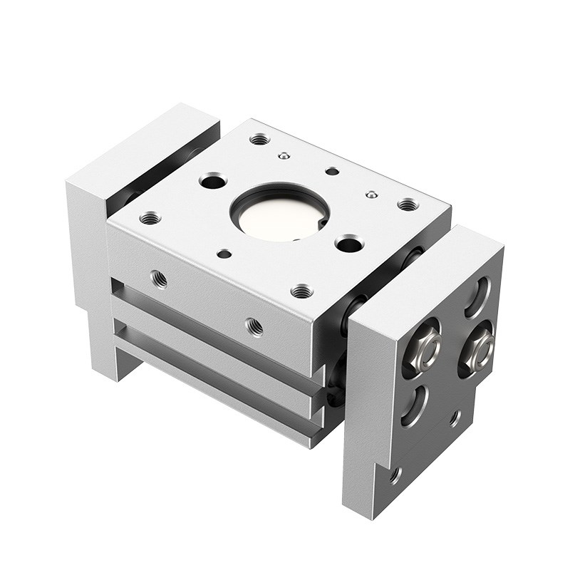 气动阔型手指气缸机械手平行夹爪MHL2-10/16D/20D/25D/32D/40D1/2