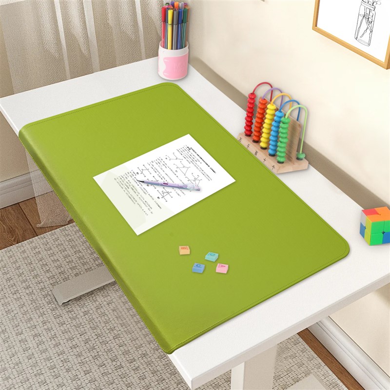 皮革护眼书桌垫儿童学生学习扣边桌垫桌面写字台垫板硬质课桌垫子