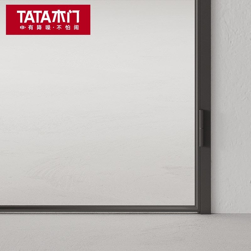 TATA木门 卫生间门阳台门玻璃门厨房门浴室门铝合金平开门LB010-P