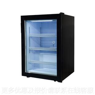 立式冷展柜冰淇示淋雪糕冰柜超冻薄单门小型冻冷柜435饮料冷藏柜