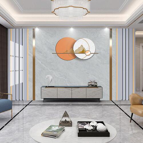 3d简约电视背景墙板竹木纤维集成墙板客厅沙发卧室大气装饰护墙板