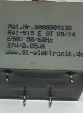 定做EI30/18 0.85VA 690V转单路37V 灌封变压器 替代 A41-515EGT