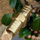 定制全铜四分至一寸浇花洗车软管插接头异径蛇皮管组合修复连接头