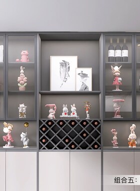 创意装饰摆件家居饰品客厅电视柜酒柜玄关桌面摆设轻奢大气工艺品