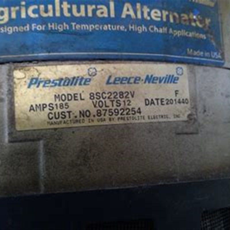 纽荷兰FR9040青贮机发电机8SC2282V发电机87592254发电机