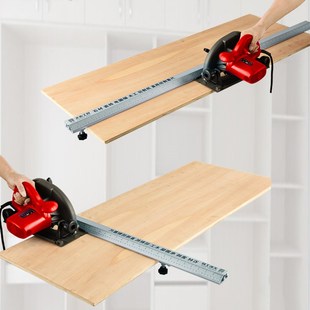 天佑多功能切割机圆锯机手提木工倒装推台锯导轨快速固定夹具靠山