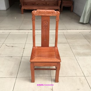 红木餐椅格木吃饭桌椅实木椅国色天香餐桌椅饭店椅硬木椅整装厂家