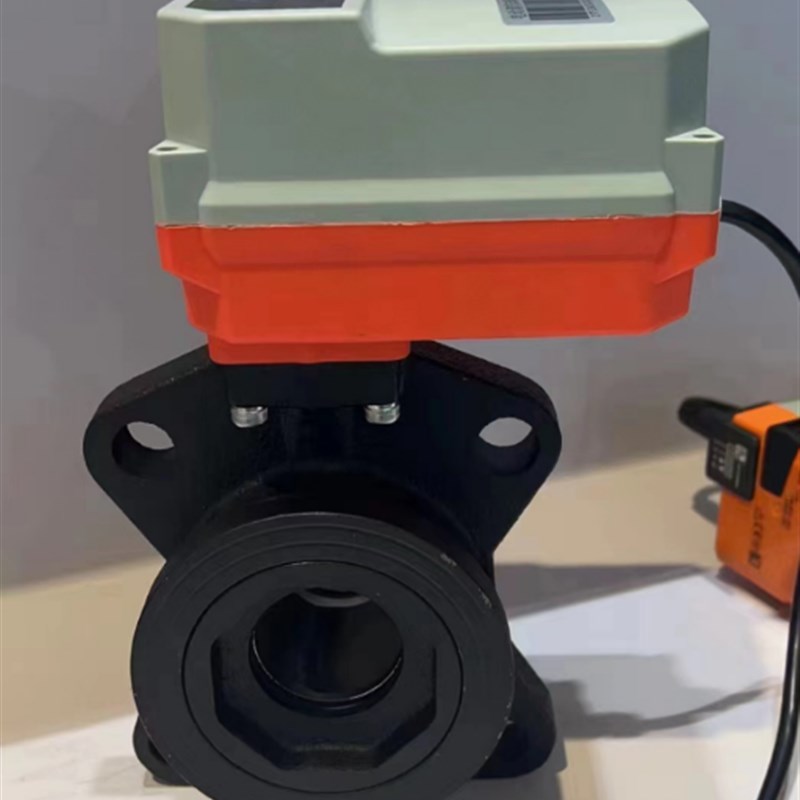 电动调节球阀对夹模拟量0-10V/4-20mA可选带通讯MODBUS两通XCD