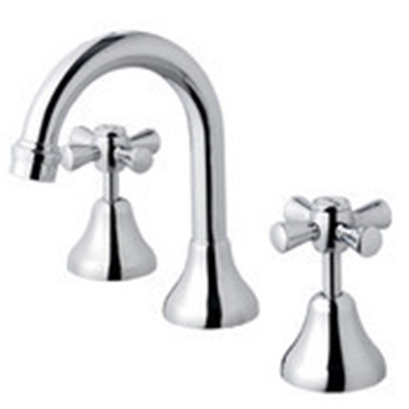 埃美柯MS601全铜 欧式 三孔冷热面盆水嘴 洗脸龙头 洗手龙头