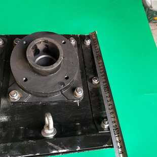 打夯机夯板 冲击夯底板 加厚铁夯板 木夯板 冲击夯配件 厂家直销