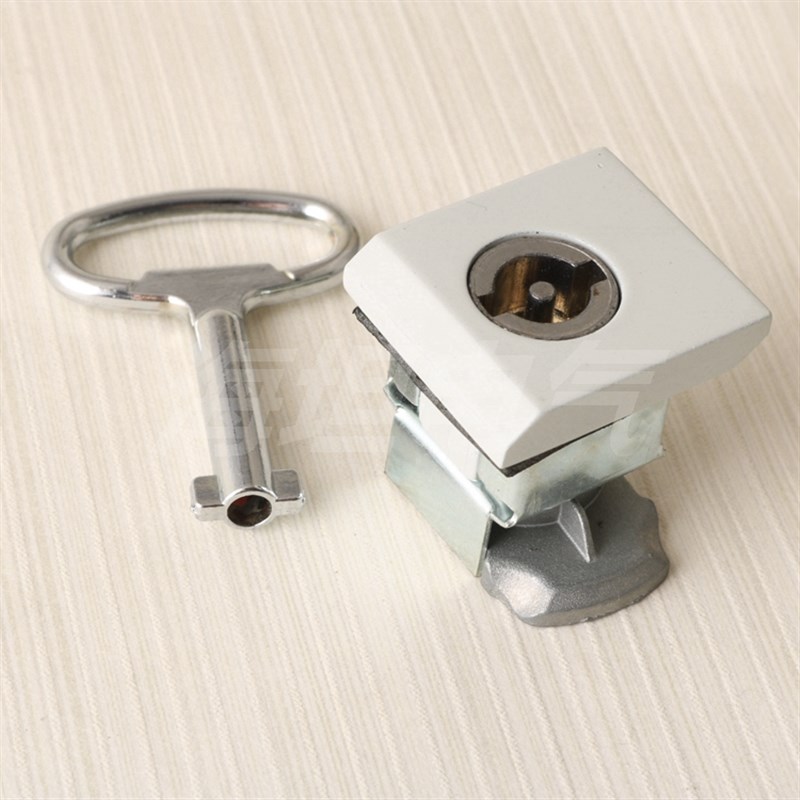 海坦电气 EB箱锁 机箱机柜锁 开关电箱柜门锁 网络标准机箱机柜锁