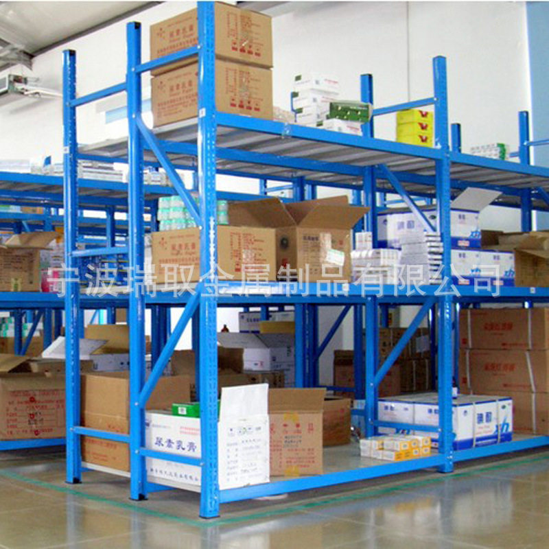 宁波重型层板式货架大型仓库布匹布料货架服装电商快递仓储展示架