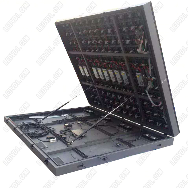 前维护LED电子屏 户外气压前翻盖LED屏 户外多面led电子屏