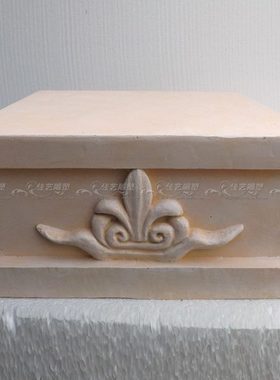 欧式玻璃钢人物雕塑艺术品客厅户外落地摆设可定制作四方罗马柱