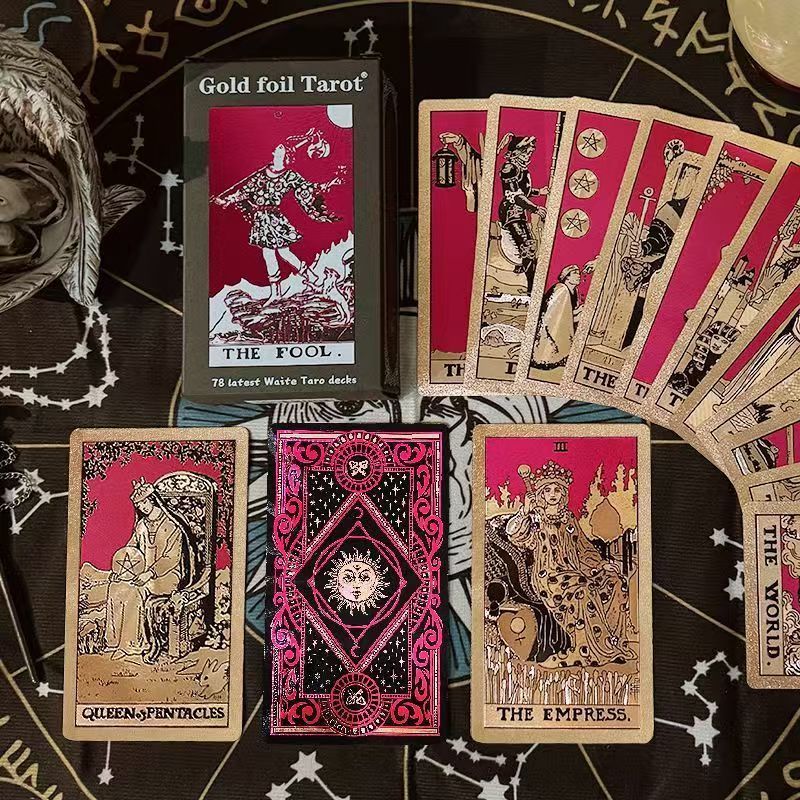 经典韦特典藏款金箔维特塔牌罗牌塔tarot全套PET材质新款塔牌罗