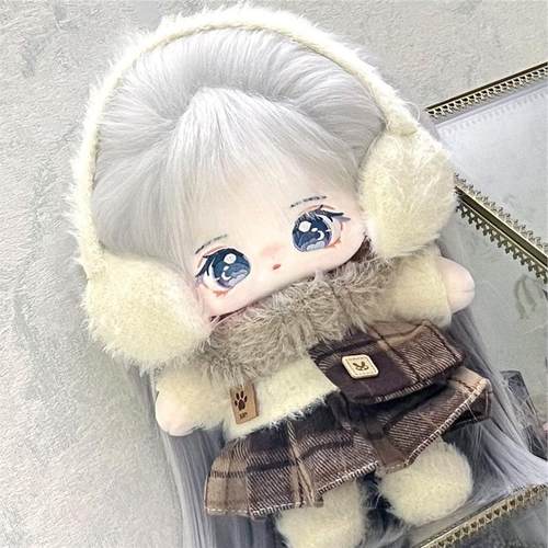 新款高颜值20cm棉花娃娃公仔衣服玩偶裙子毛绒玩具娃衣全套白菜价