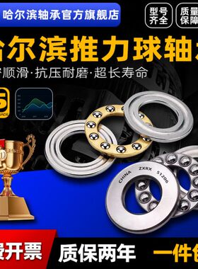ZXRZ  哈尔滨平面压力推力球轴承大全微型51104止推平推端面51105