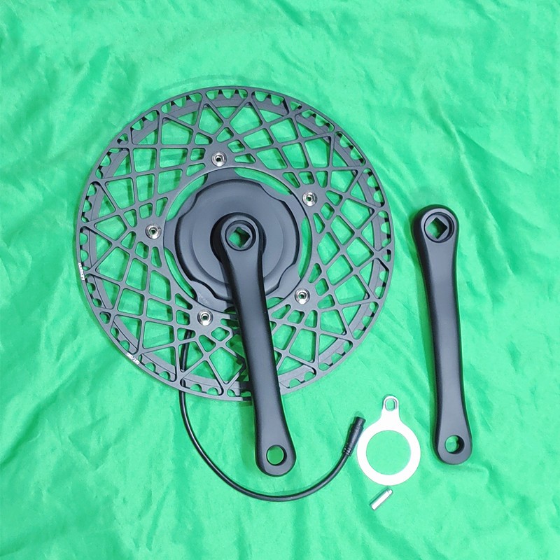 电动自行车折叠车单m车改装力矩牙盘传感器雄大电机控制器助力齿