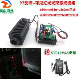 650nm658nm660nm300mw600mw1200mw高亮度红光光束激光模组激光器