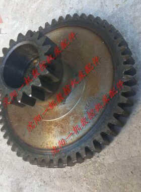 齐齐哈尔二机立铣床X5032A齿轮Z18/51齿大齿外径105小齿43内孔26