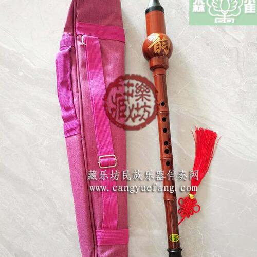 森雀牌竖巴乌 仿红木直吹竖吹ABS树脂巴乌F调G调巴乌 赠巴乌伴奏