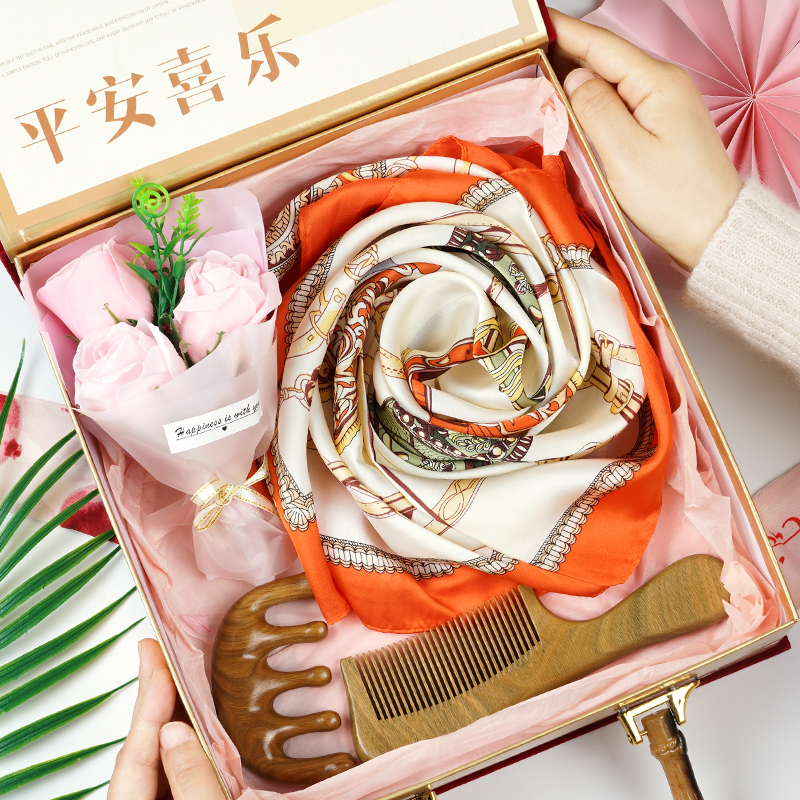 母亲节礼物送妈妈婆婆生日实用礼品40岁50送给中年长辈Y高档礼盒