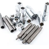 拆减震器套筒扳手 汽车减震弹簧螺丝拆卸工具 避震器套筒拆装 工具