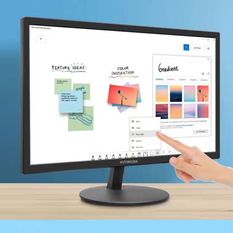 菜鸟驿站查询触摸屏显示器收银点餐工业触控医疗设备监控17/22寸