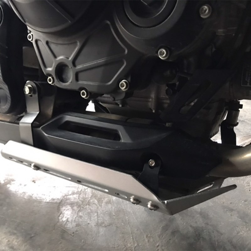 适合本田NX400 NX500改装发动机下护板底盘保护装甲保护板罩配件