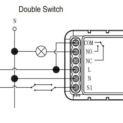 涂鸦智能WIFI干触点zigbee干接点开关通断器100-200V适用于电控锁