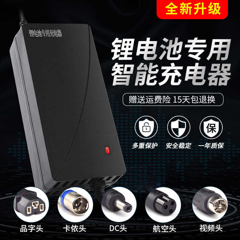 锂电池电动车充电器48V36V60V24V2A72V10A电车锂离子哈雷平衡车