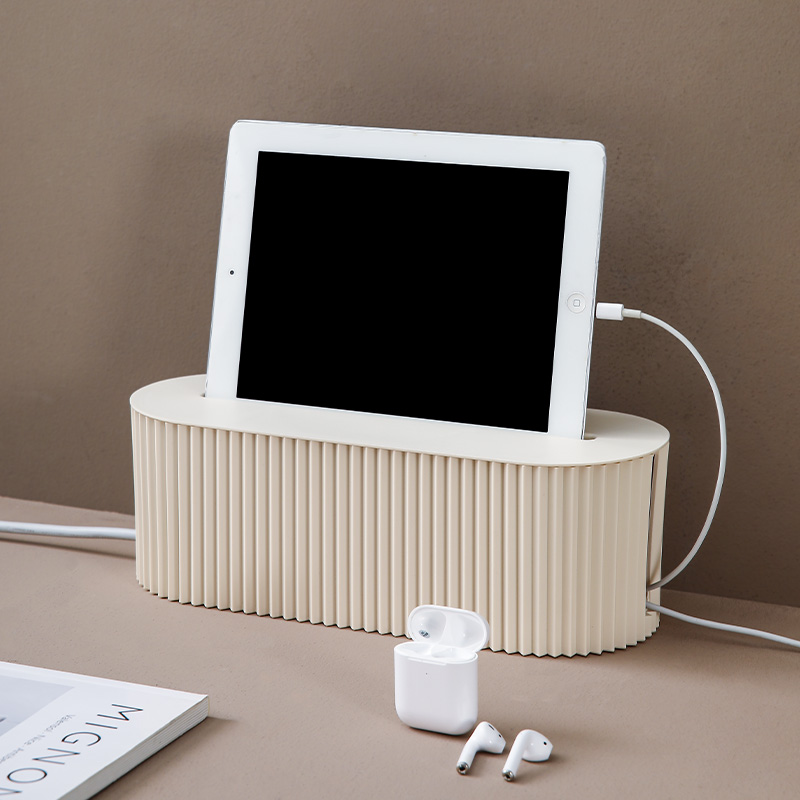 插排插座收纳盒延长线电源线数据线充电器电线整理神器桌面集线器