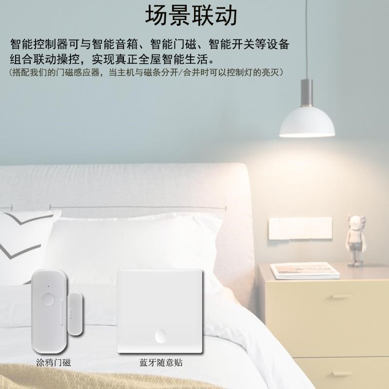 涂鸦智能APP智能开关远程遥控支持手机蓝牙随意贴220电源控制灯具