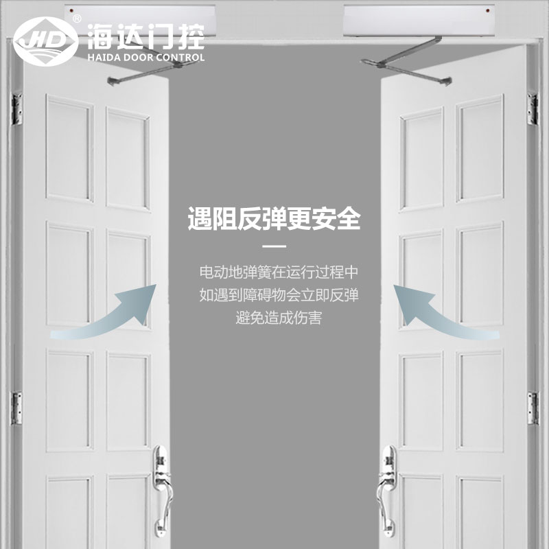 海达自动平开门机组CD-80外置式感应开关遥控门禁控制电动闭门器